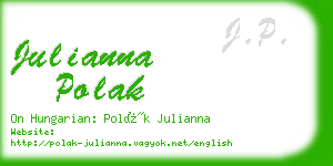 julianna polak business card